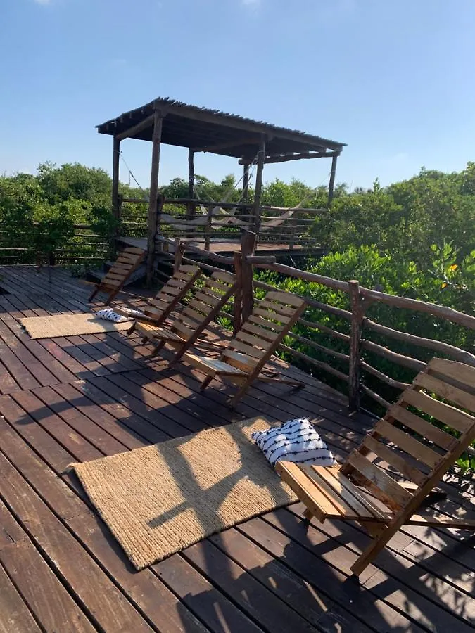Tente de luxe Hotel Casa Borush Tulum Glamping Fruit & Cenote Experience